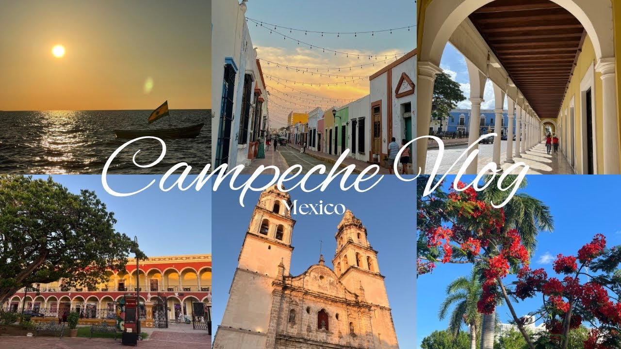 TRAVEL VLOG: Campeche, Mexico🇲🇽✈️
