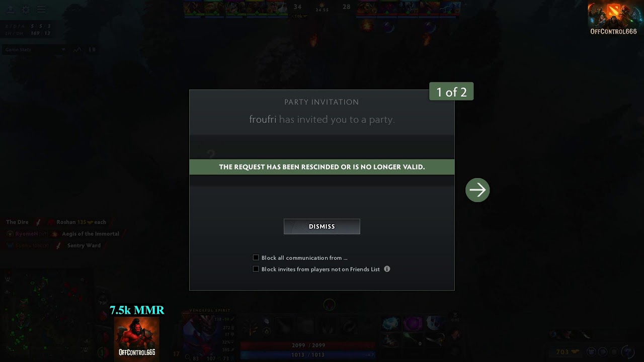 7.5k peak MMR. Absolute Madness in Dota 2 Ranked 😂🔥 Come Hang Out Live!