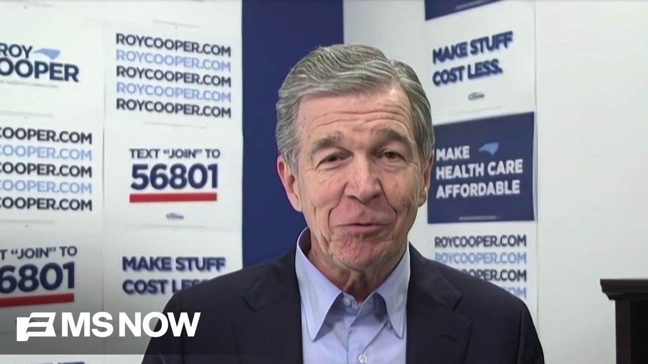 'Time to elect a senator for everyday people, not just billionaires': Roy Cooper