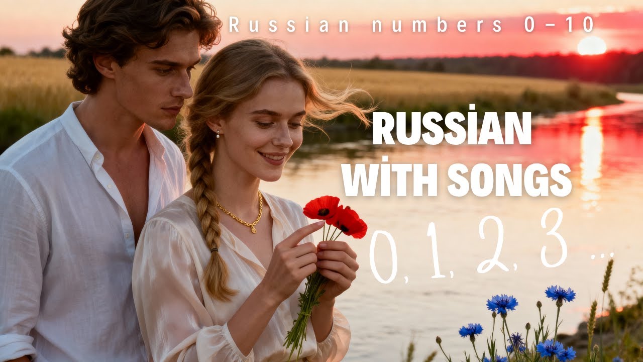 🎵 Learn Russian Numbers from 0 to 10 through a Song (A1)