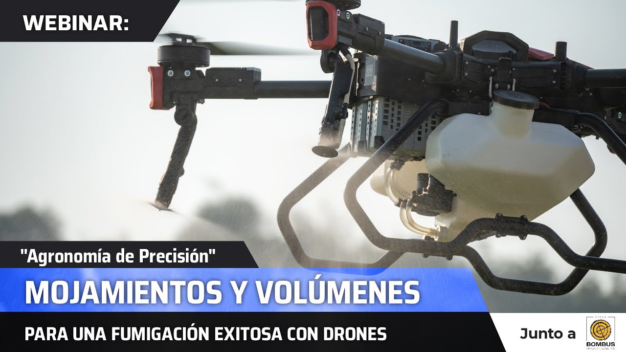 Agronomía de Precisión: Mojamiento y Volúmenes para una Fumigación Exitosa con Drones