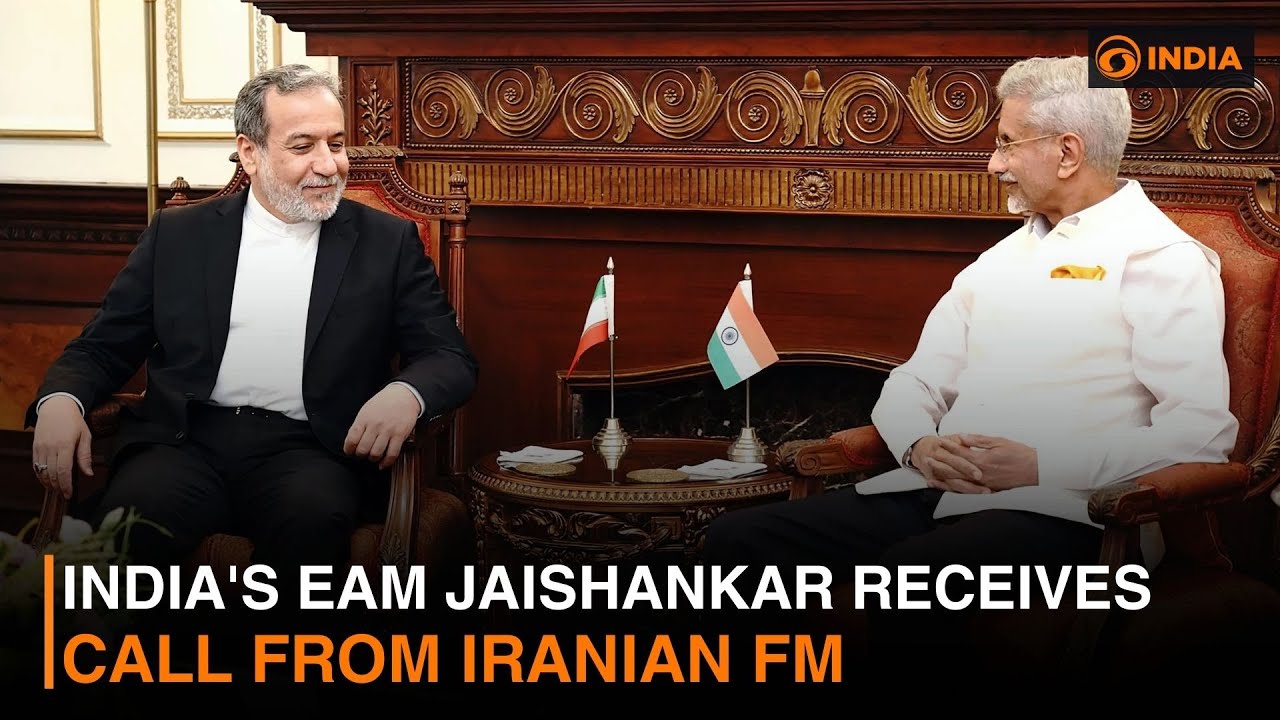 India's EAM Jaishankar receives call from Iranian FM