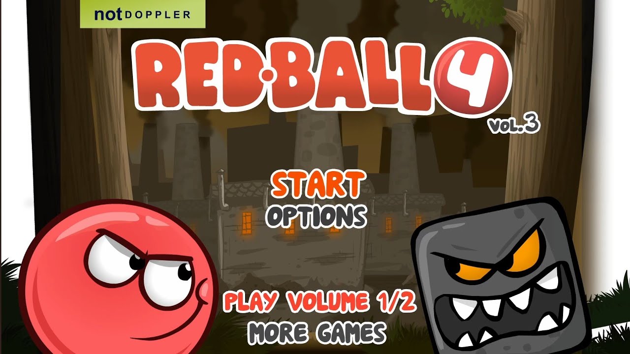 Red Ball 4: Volume 3 (Flash game) | 100% Walkthrough [All Achievements]
