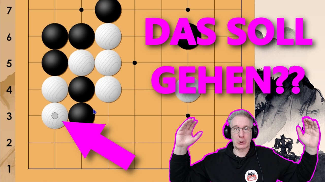 Jupp kommentiert Go-Einsteigerpartien (DDK 9x9 Folge 1)