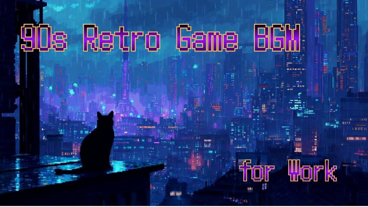 90's Retro Game BGM for Work — Midnight Save Point 15