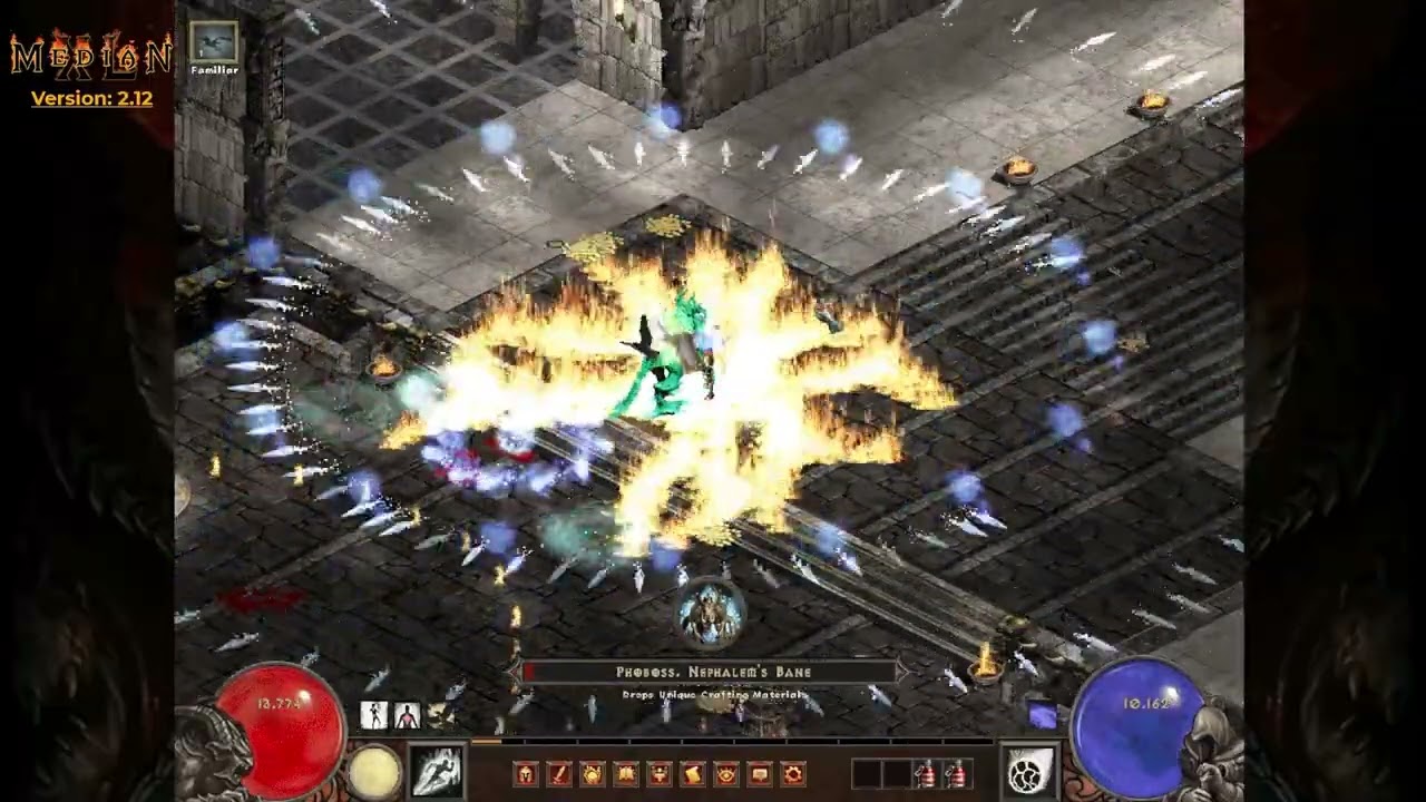[D2 Mxl] - Fire sorc #79 - Dimensional Labyrinth 10 (lab)