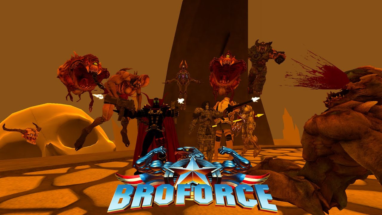 САМАЯ МУЖСКАЯ ИГРА В МИРЕ! - (Broforce) - Часть 1