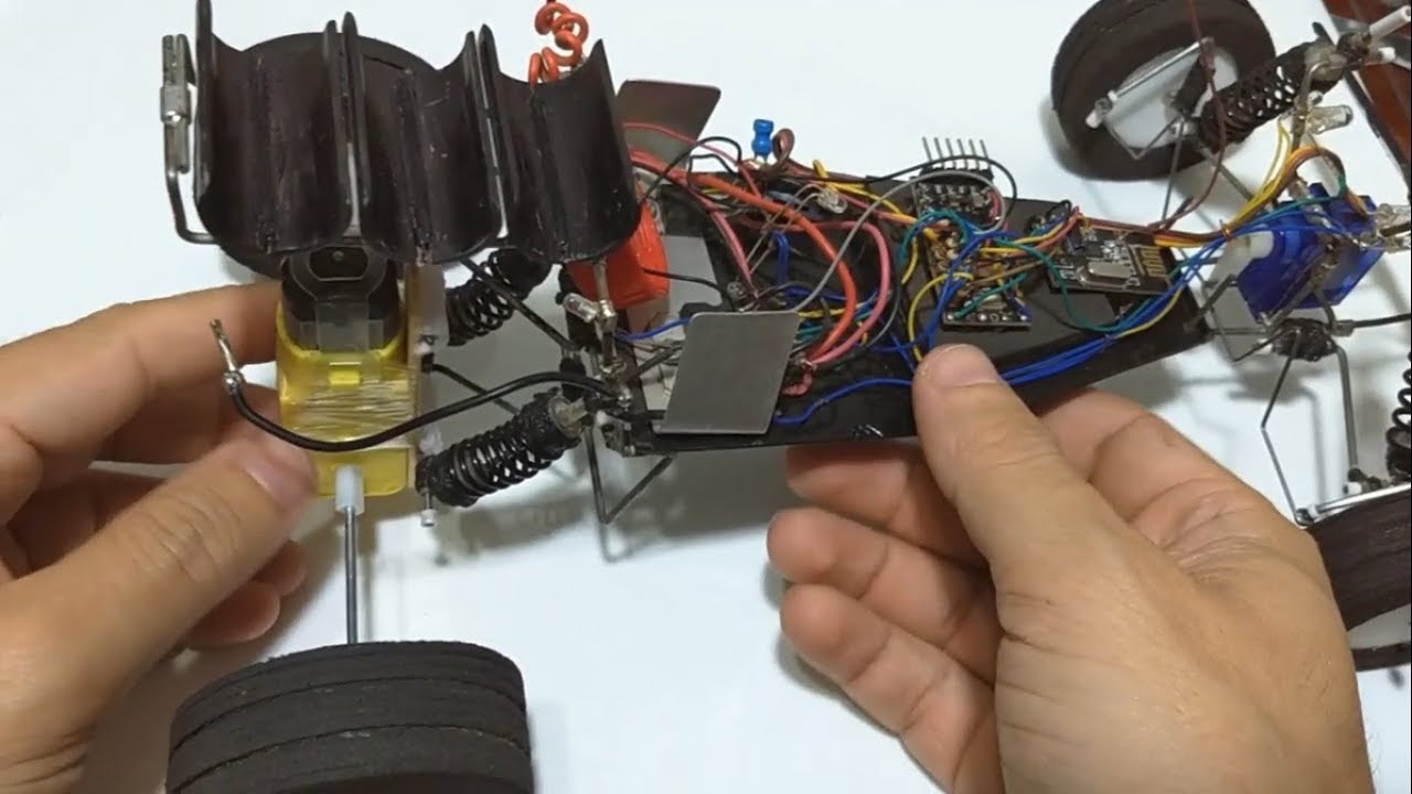 Como Fazer Sistema de Tração Para Carrinho controle Remoto, Miniaturas e Projetos com Arduino - v05