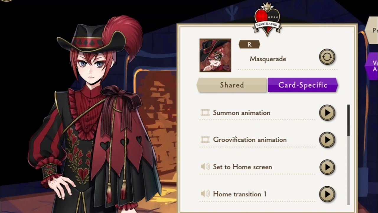 [Twisted Wonderland] Riddle Rosehearts Masquerade Voice Lines
