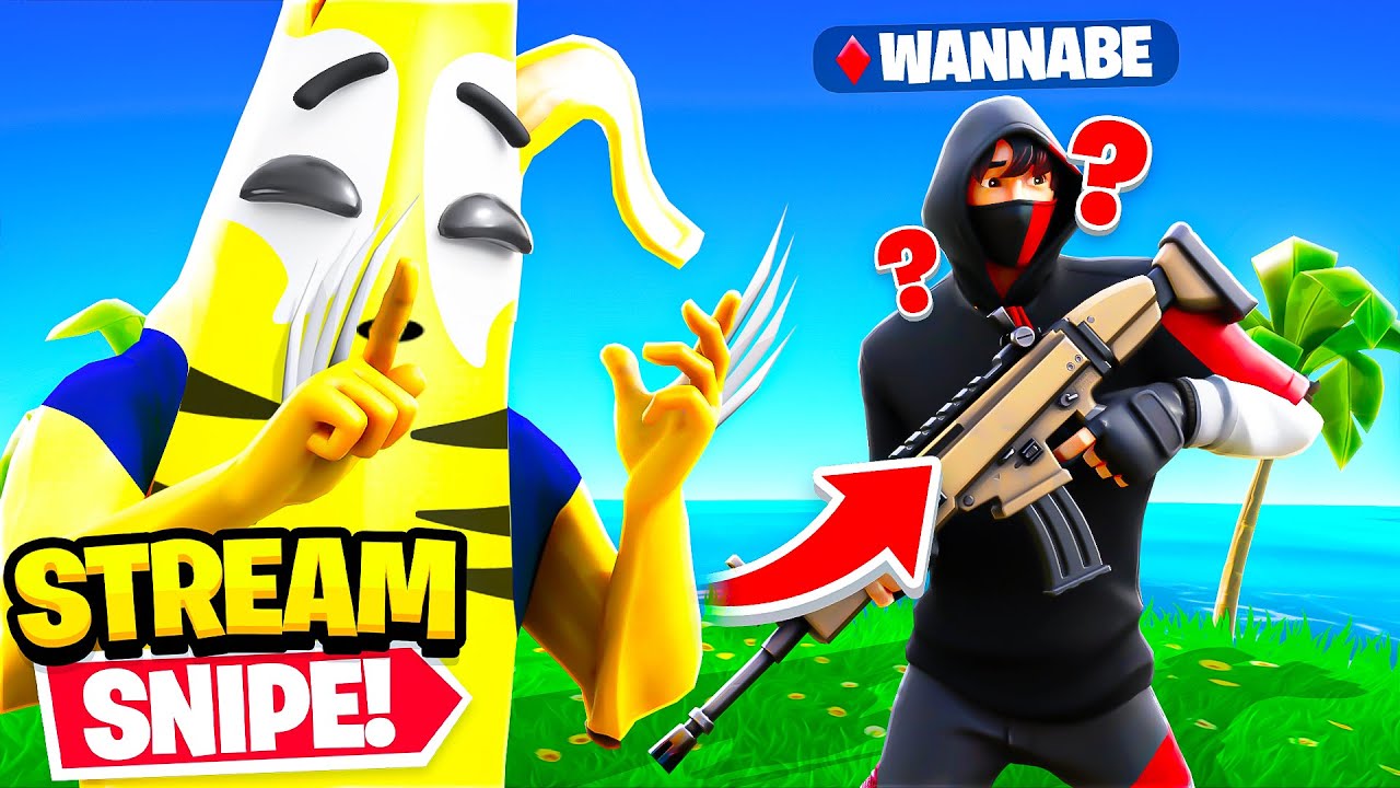 Ich STREAMSNIPE WANNABE bis er KOMPLETT AUSRASTET und den STREAM BEENDET..😱🤣 (RACHE)