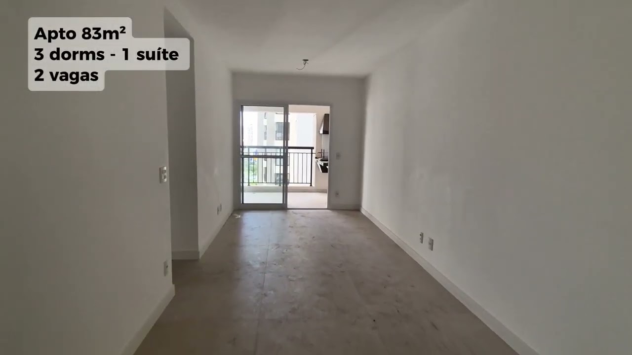 CONDOMÍNIO RESERVA JARDINS DO BRASIL - Apartamento 83m² - 3 dorms - 1 suíte 