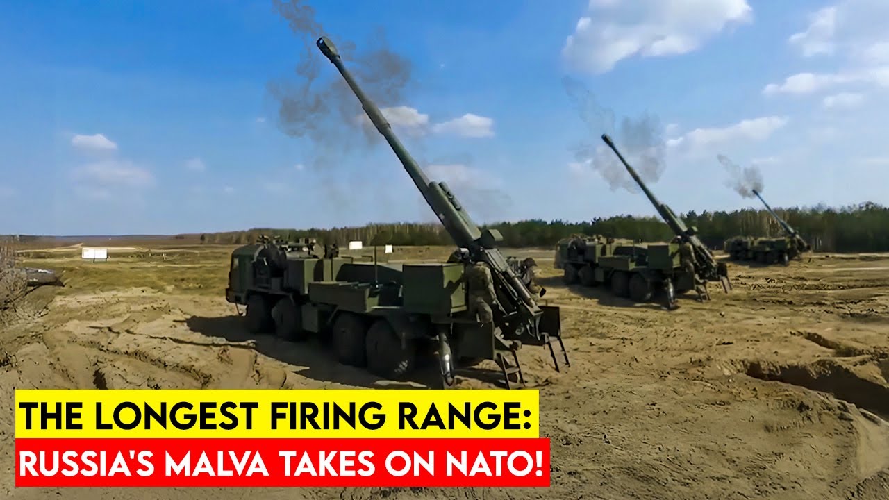 Unleashed! Russia Reveals Upgraded 2S34 Malva Artillery System!