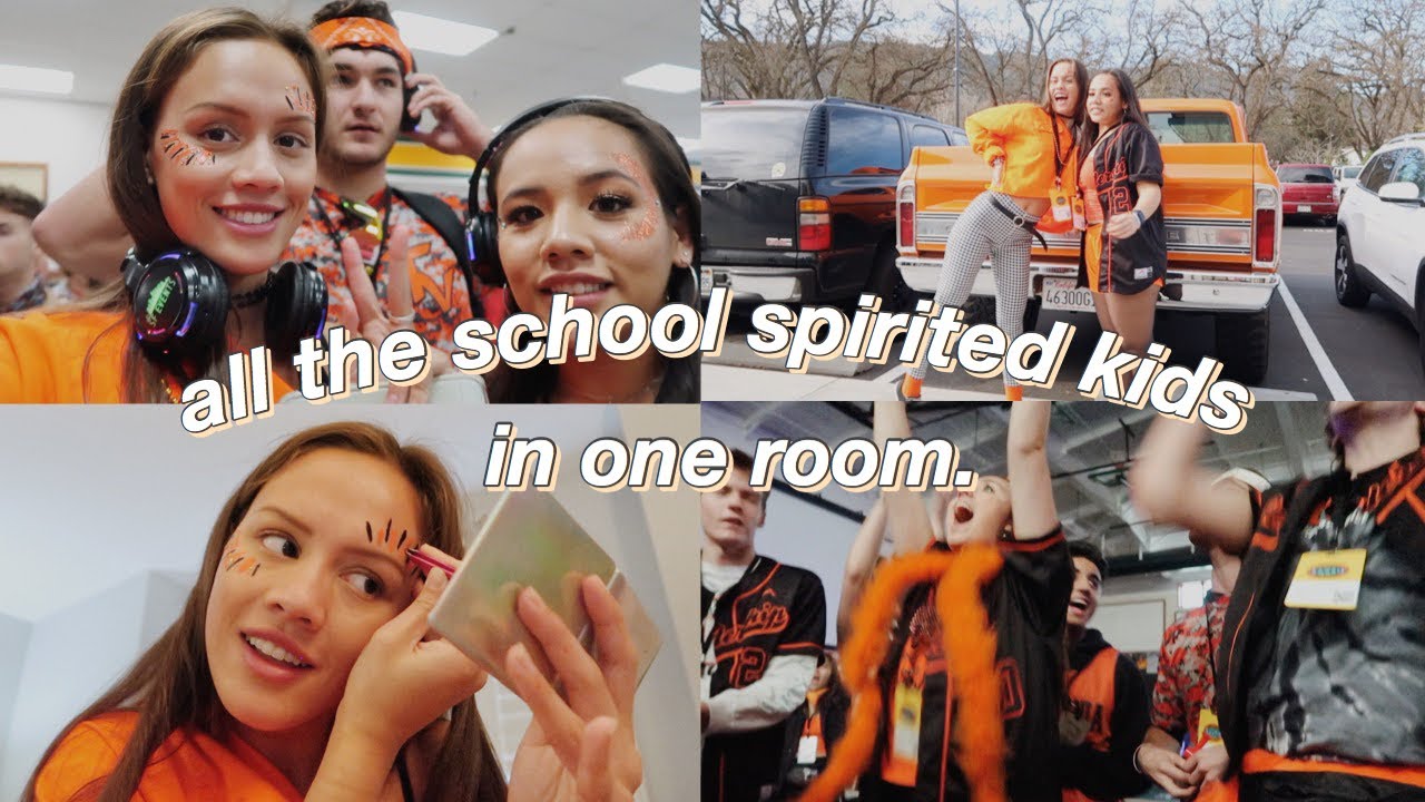 the most school spirit you'll EVER see
