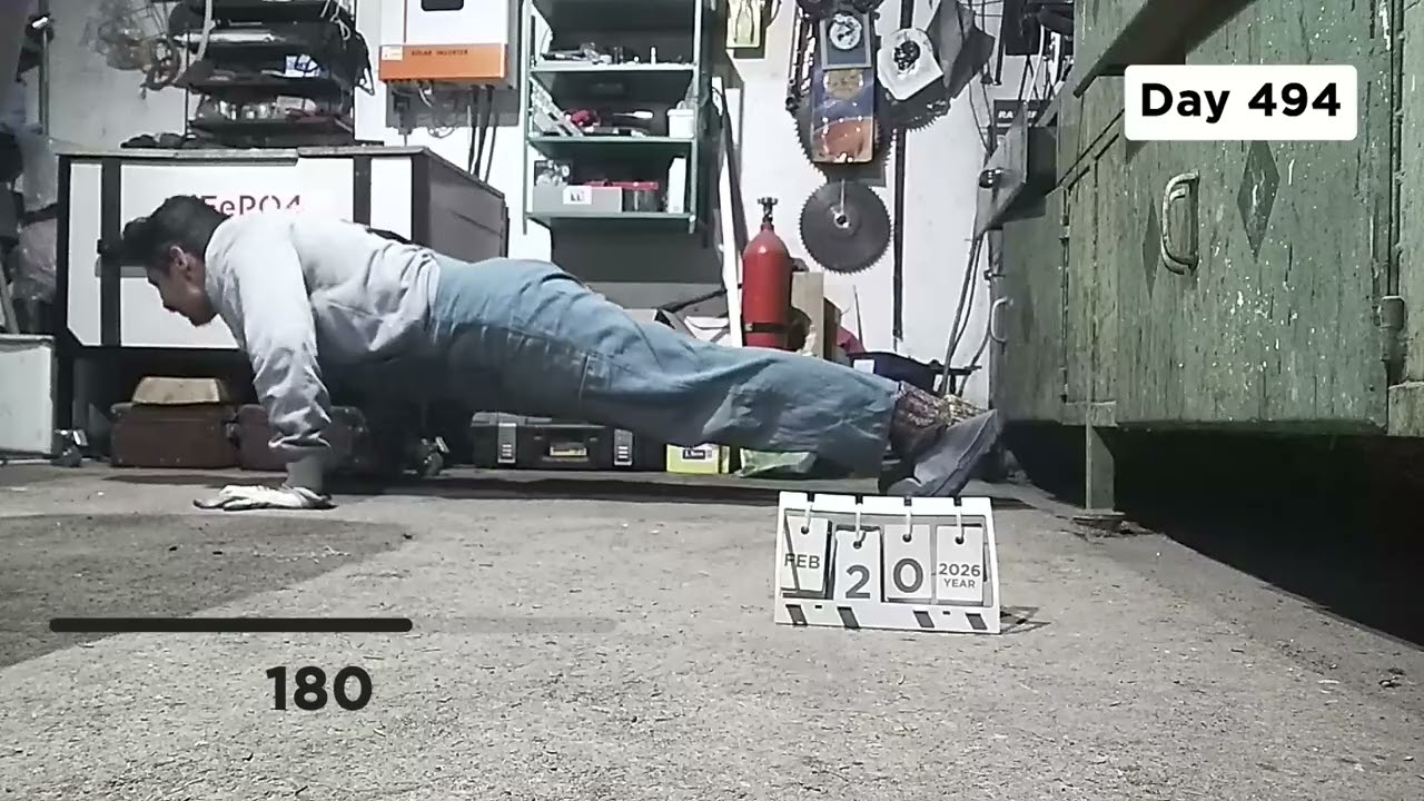 135 850 / 1,000,000 push ups