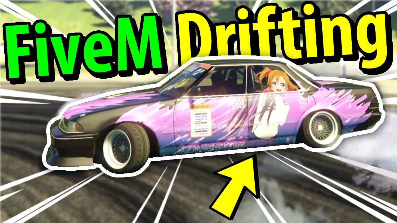 CRAZY FiveM Drifting & Ebisu Jumps! - No Name Drift Server