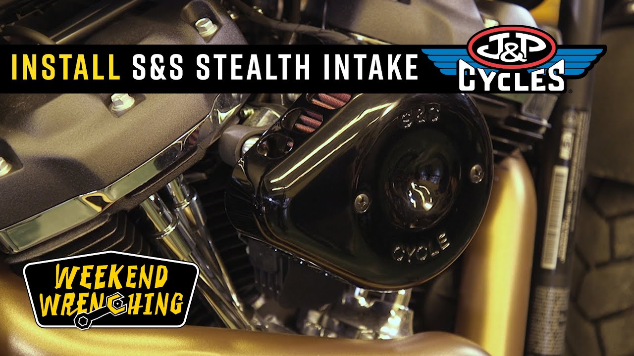 S&S Cycle Stealth Intake / Mini Teardrop Installation : Milwaukee Eight Softail