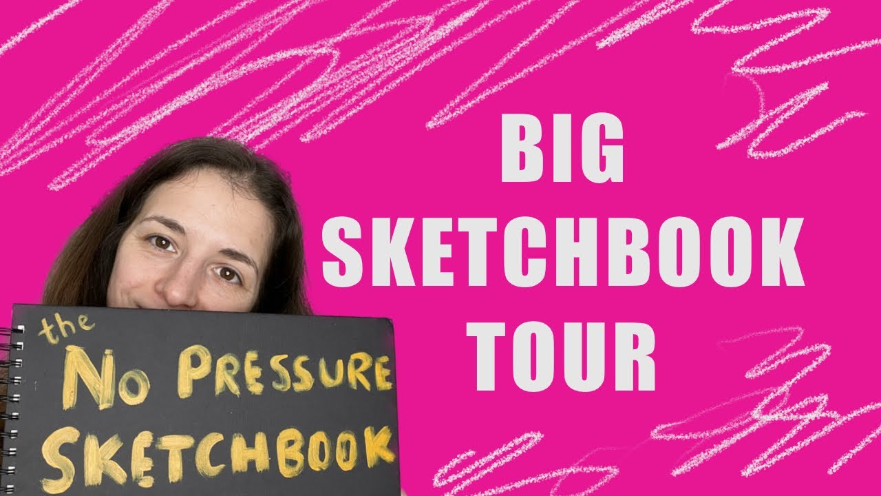 SKETCHBOOK TOUR ✿ no pressure, ugly sketchbook