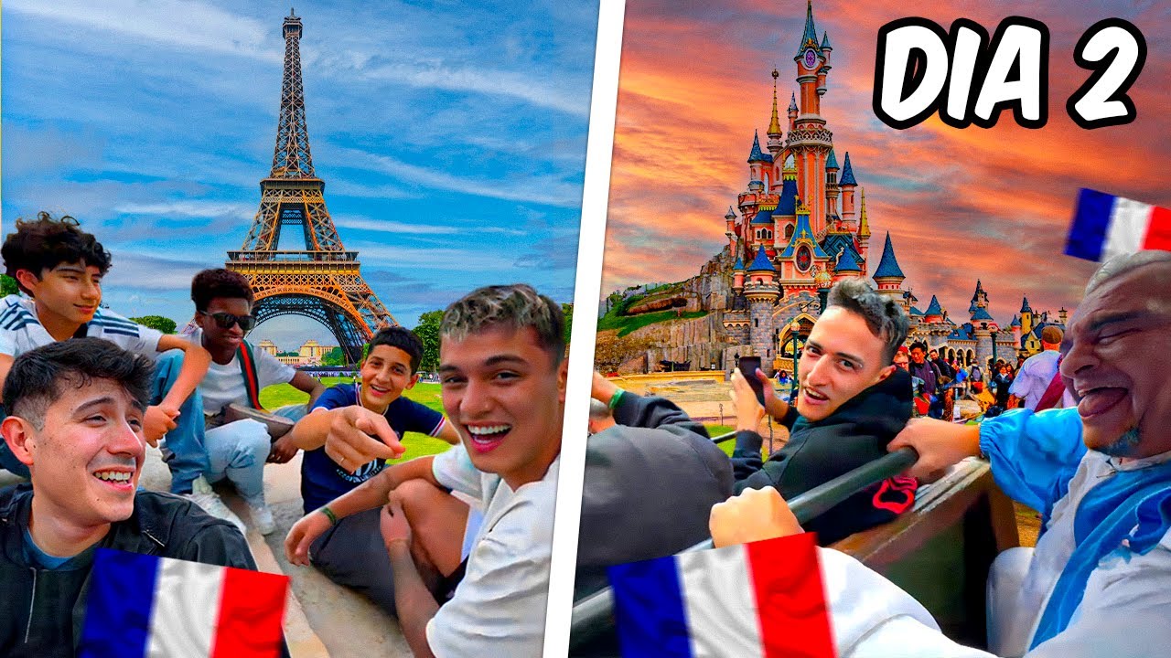 2 DIAS en FRANCIA | MEJORES MOMENTOS 2 😂 