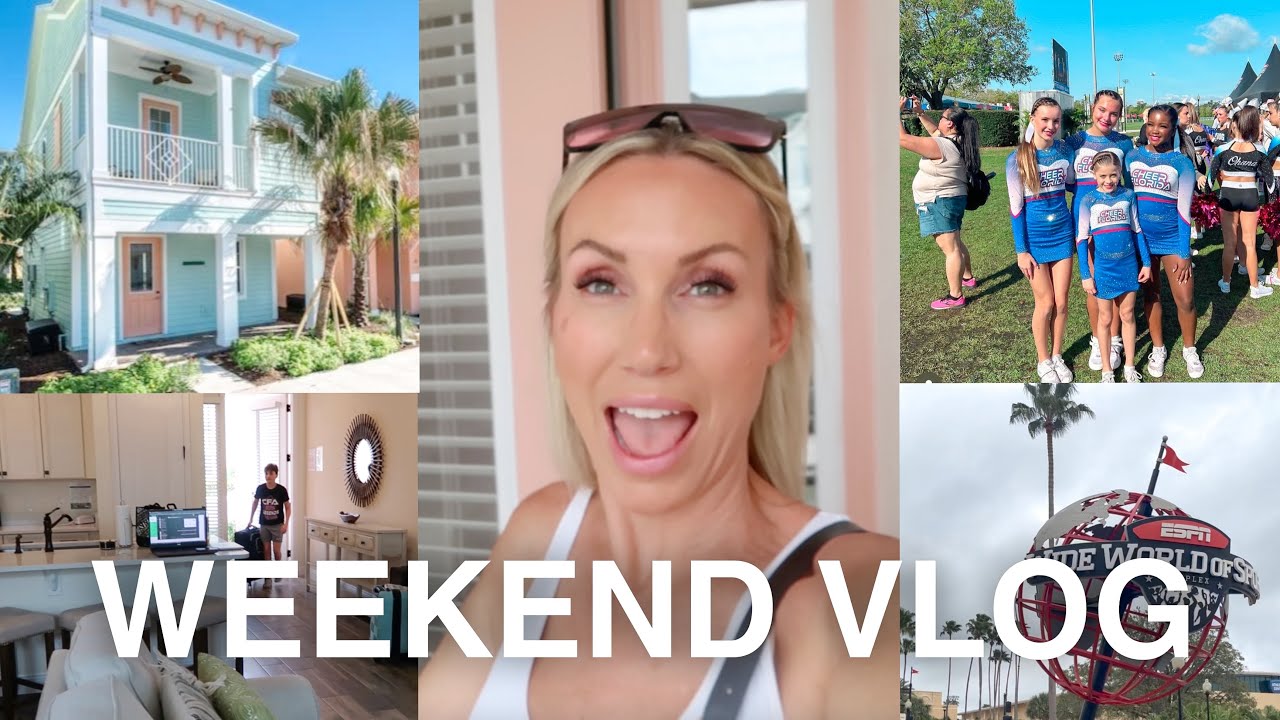 Vacation house tour! And UCA cheer comp recap!