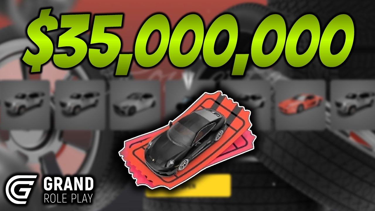 I Spent $35,000,000 on Car Tickets in GTA RP...