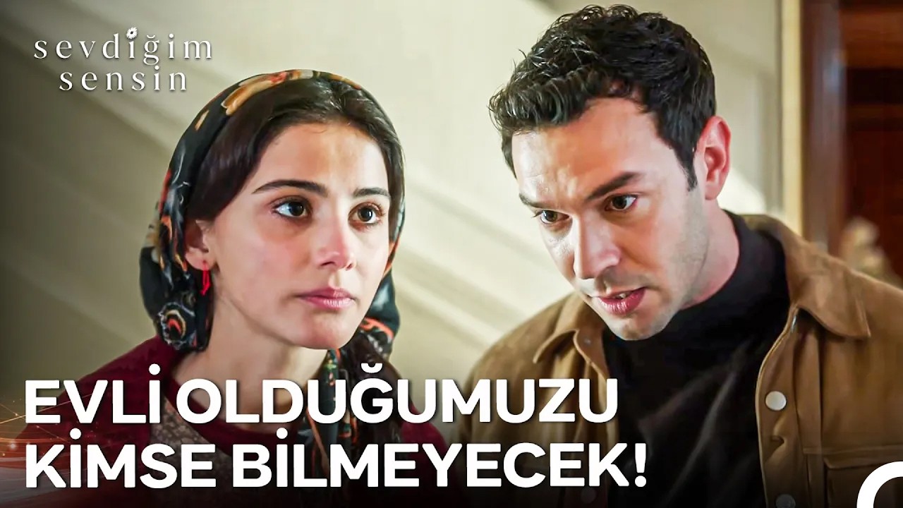 Erkan, Dicle'nin Karısı Olduğunu Saklıyor - Sevdiğim Sensin 2. Bölüm (İLK SAHNE)