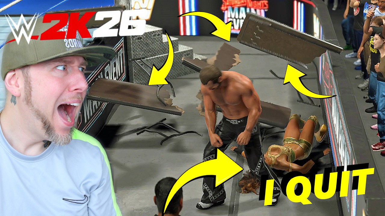 WWE 2K26 NEW I QUIT MATCH IS KINDA MEH