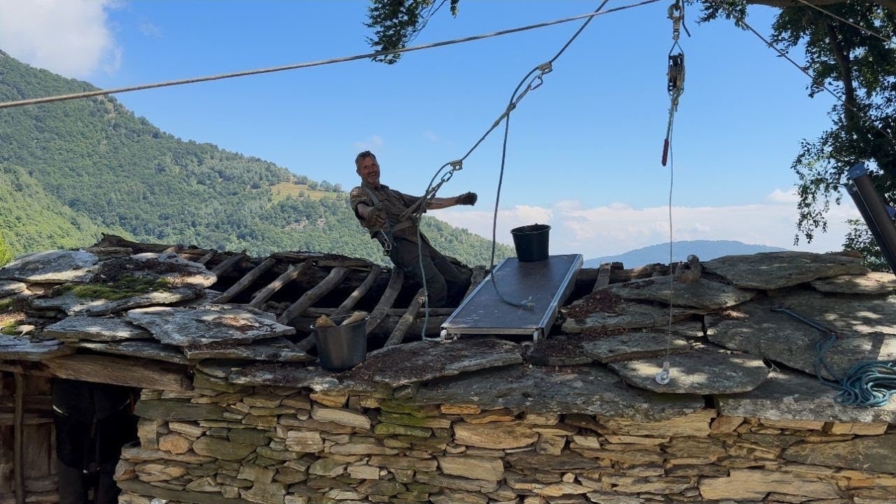 #5 Stone roof demolition part 2 - Summer 2025