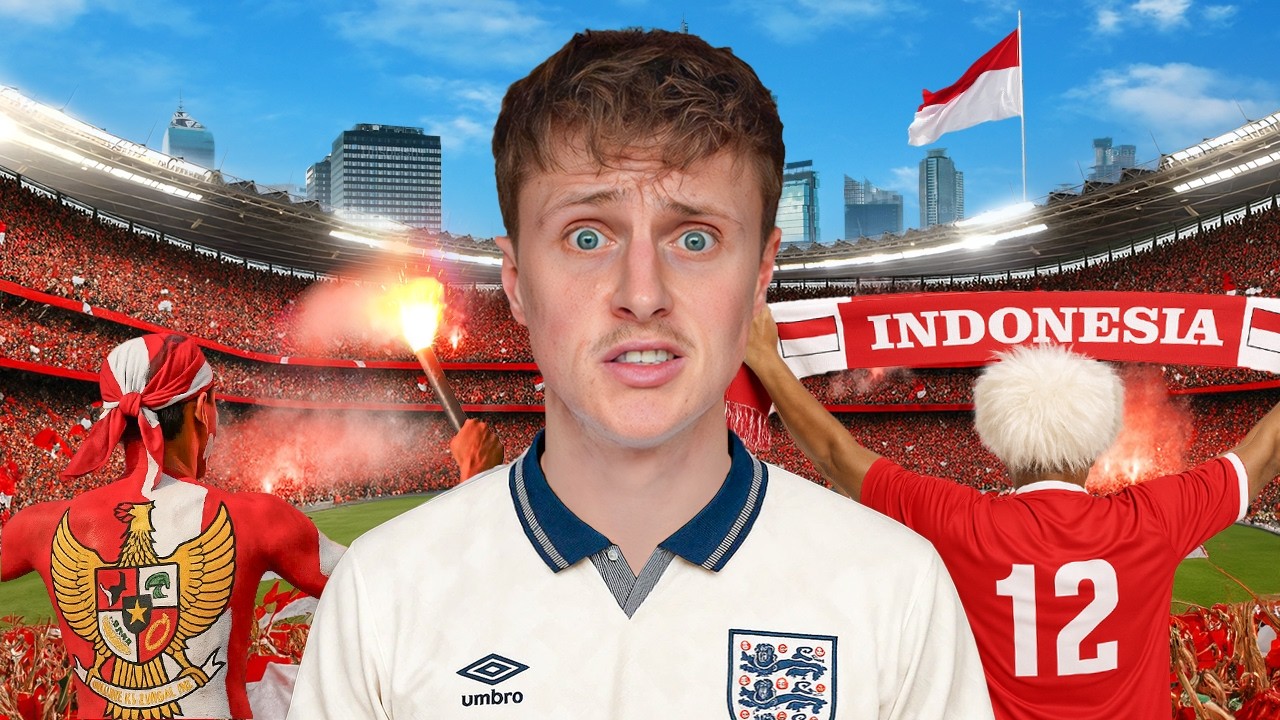 English Fan Experiences INDONESIAN Football Culture!