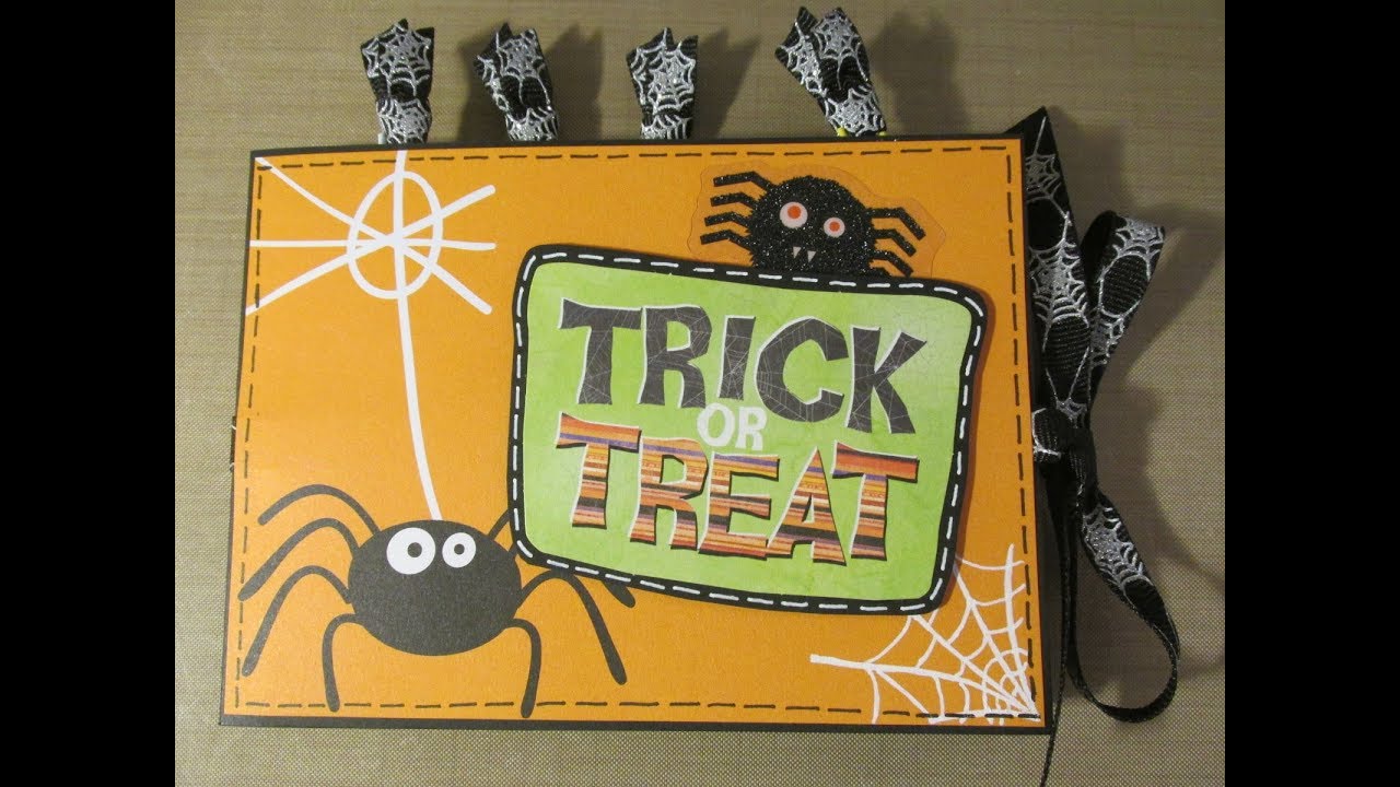 5 1/2x4 Accordion Scrapbook Photo Album #4~ 13 Haunted Projects of Halloween Series [2019]