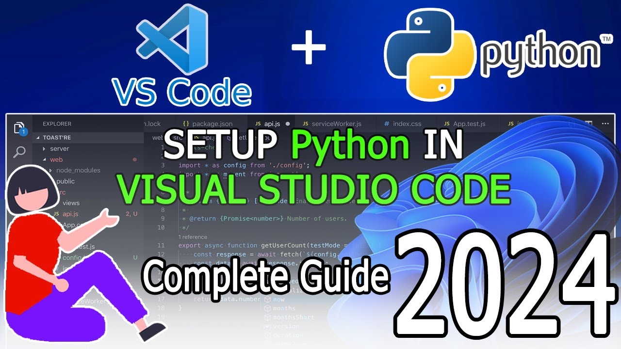 Как запустить Python в Visual Studio Code в Windows 10/11 [Обновление 2024] Разработчики Python