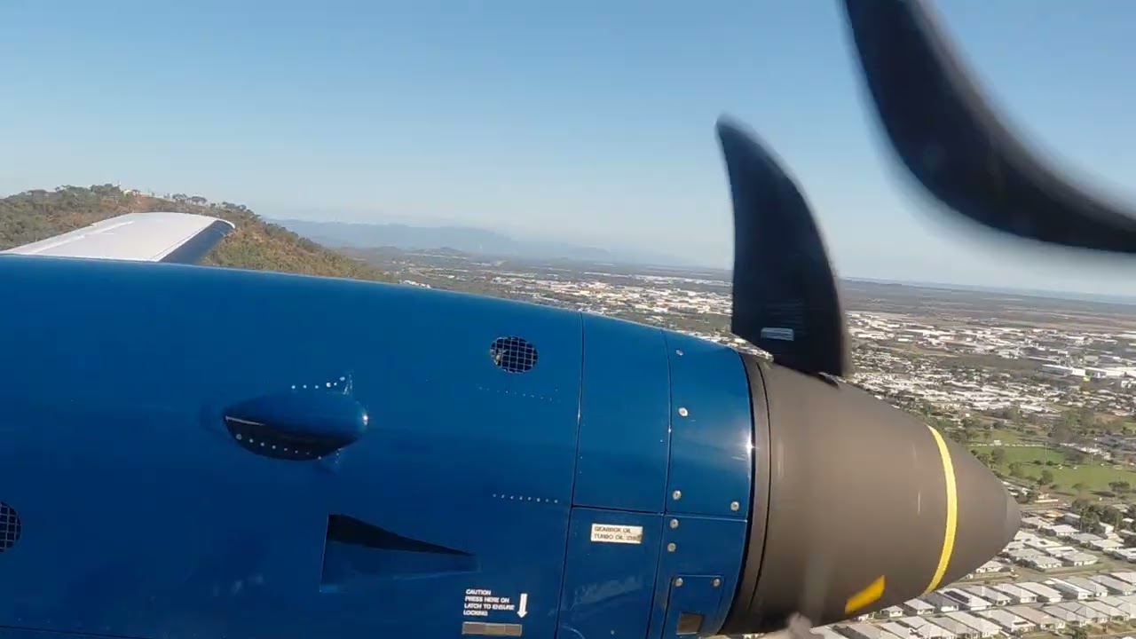 Landing Townsville On Rex Airline