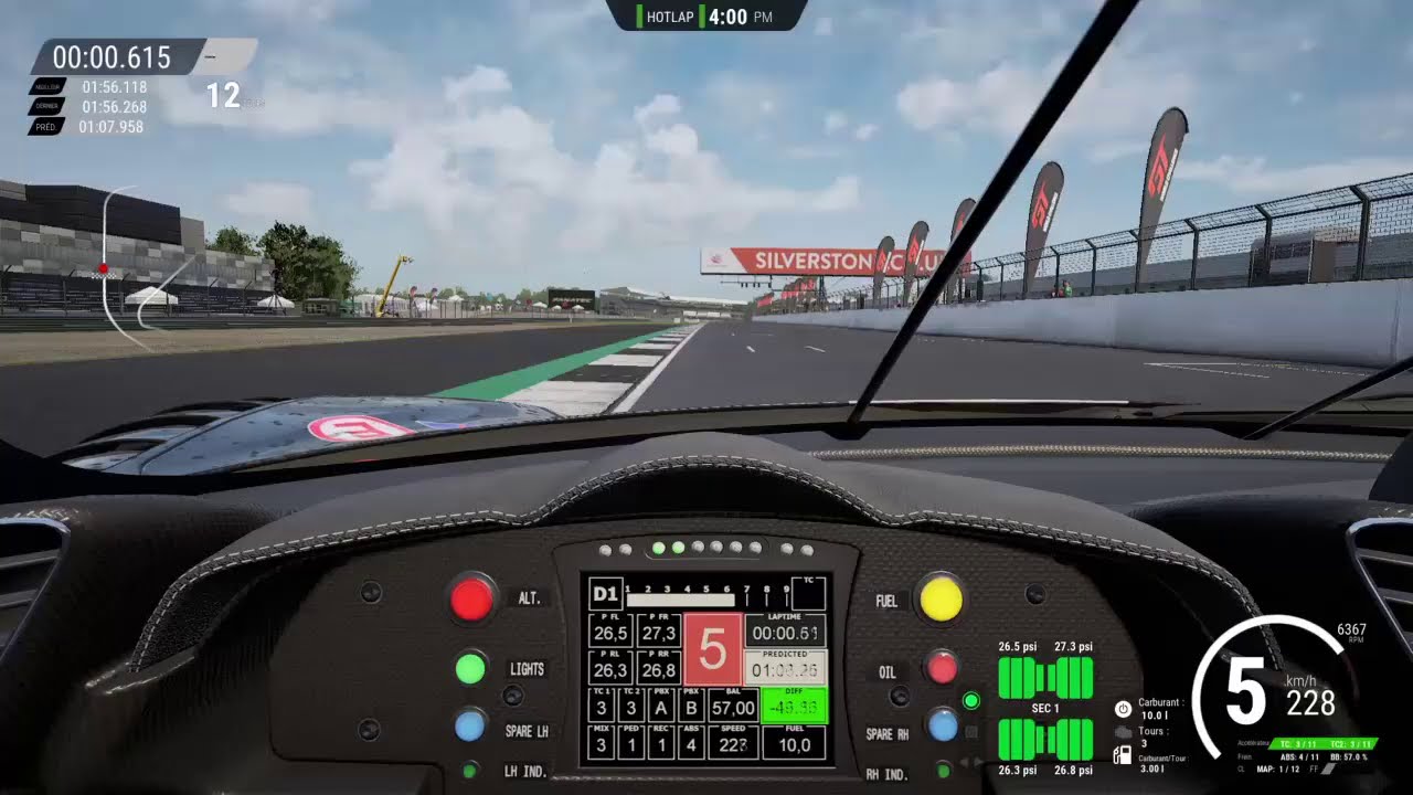 Ferrari 488 GT3 Hotlap 1'56
