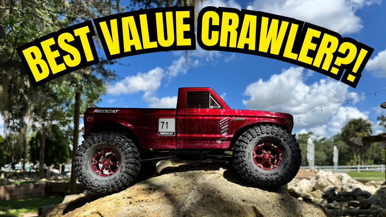 Redcat Ascent Crawler Review (light) | Trail Run at Scale Mountain RC Park (Best Value RC?)