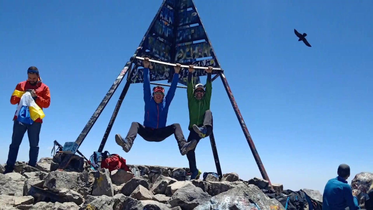 Toubkal (4.167m).  Ascensión Junio 2019. Marruecos