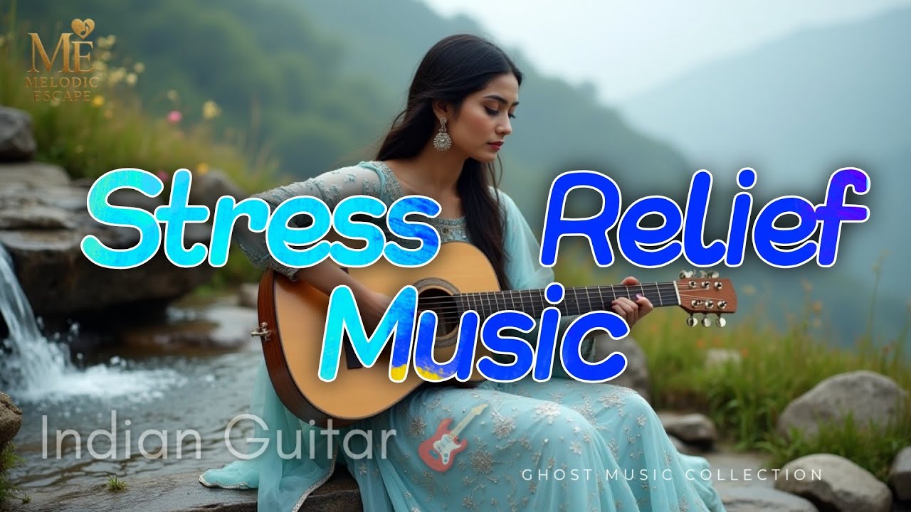 Indian Acoustic Guitar for Stress Relief & Peaceful Sleep