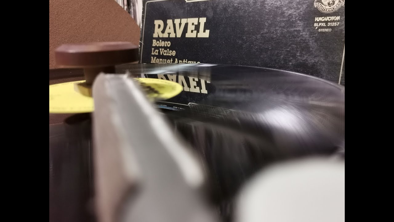 Vákuumos lemezmosó teszt Ravel - Bolero
