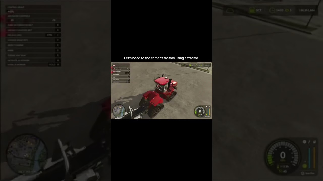 Getting stones from Dredging Boat  for Cement Factory in Farming Simulator 25