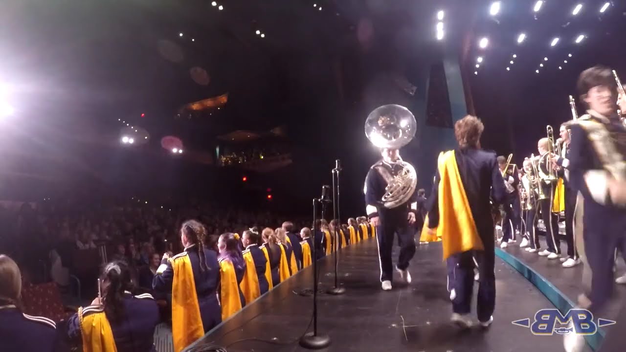 Blugold Marching Band 2023 - Pablo Center Concert November 2nd - Eau Claire, WI
