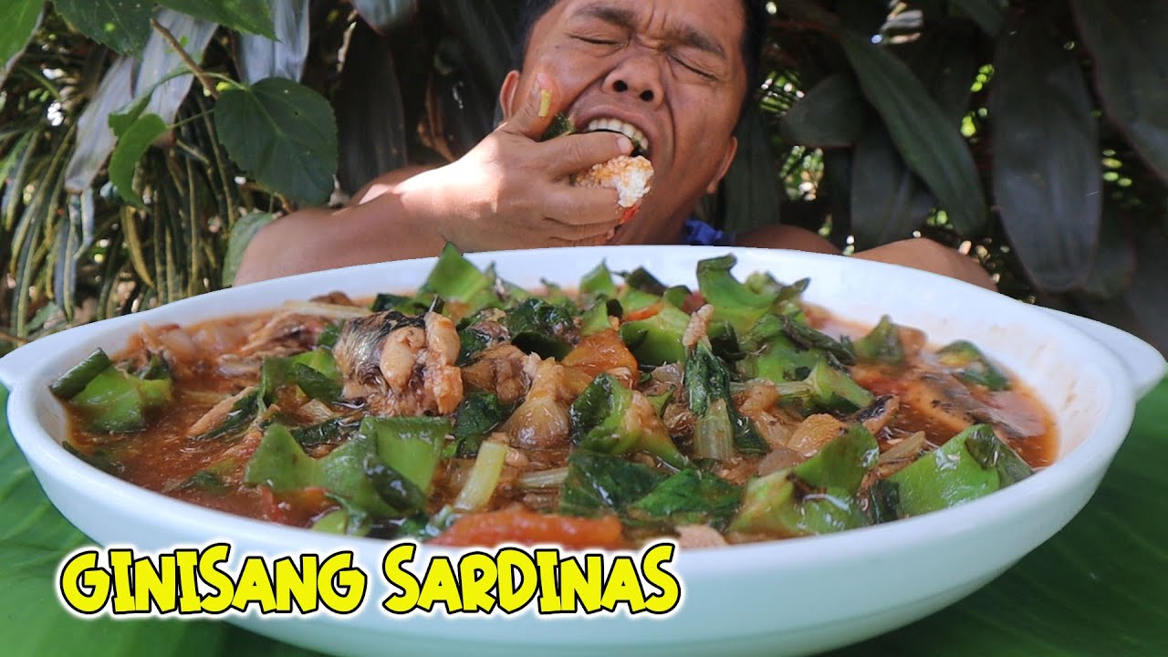 GINISANG SARDINAS WITH SIGARILYAS AND PECHAY