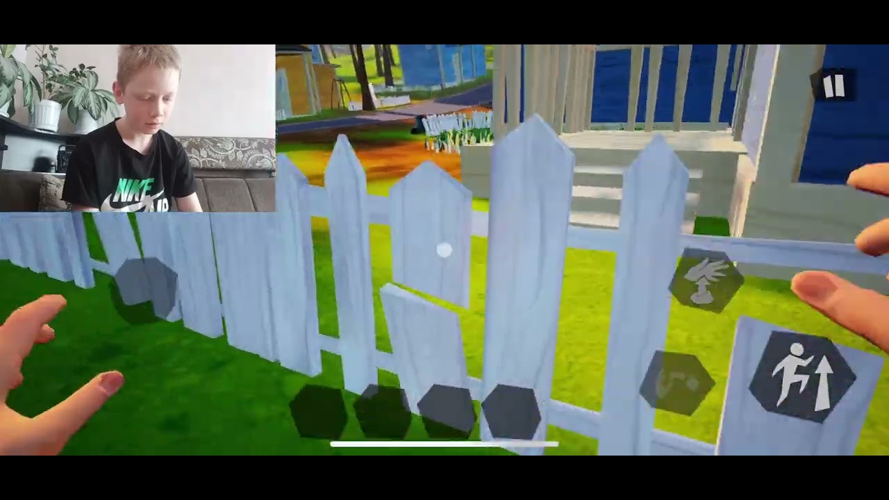 Hello Neighbor #1 в конце всё залогало