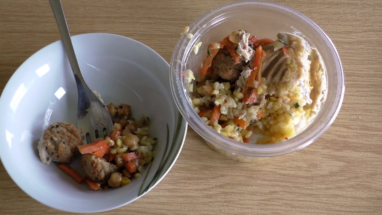 LIDL: Bulgur Falafel and Hummus Snack