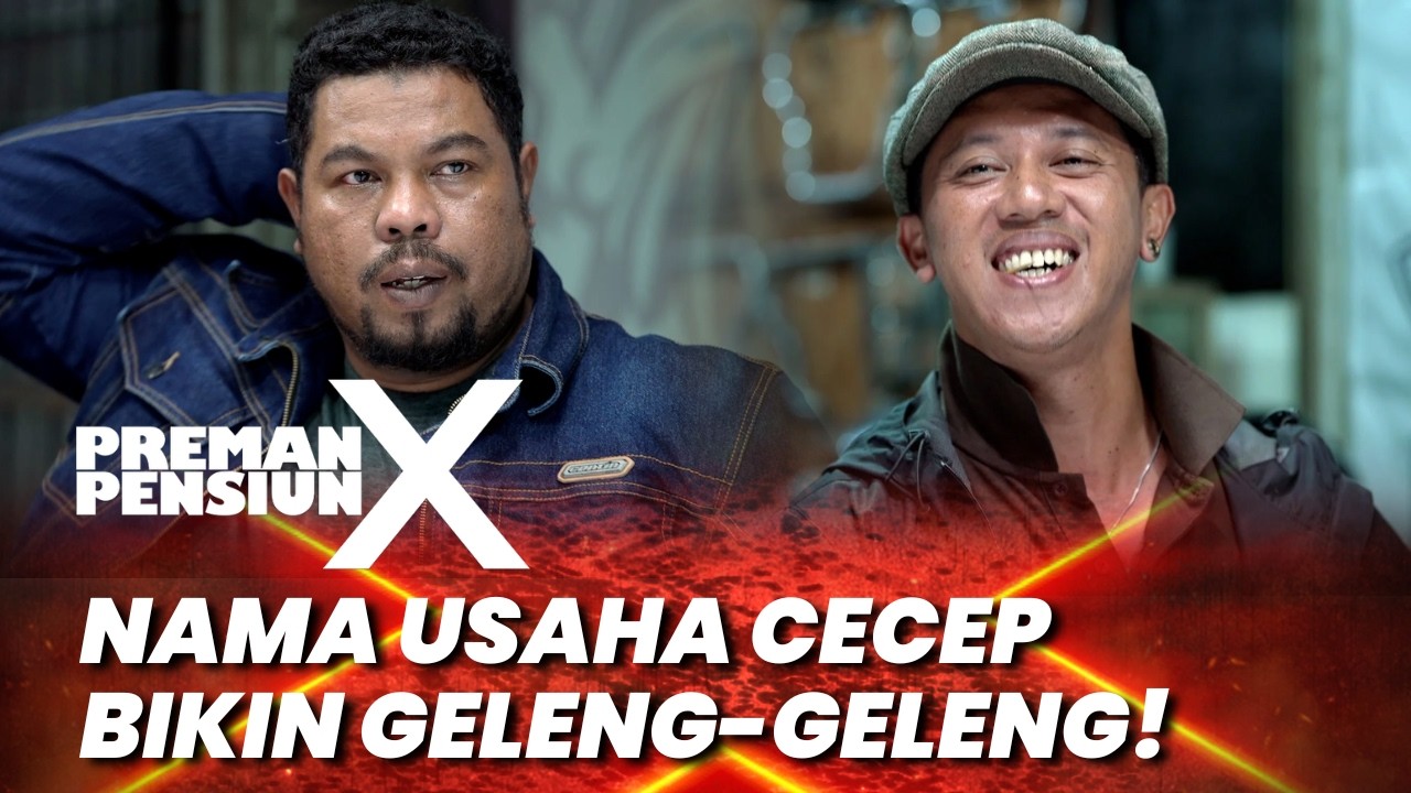 PREMAN PENSIUN 10: UJANG SAMPAI NGAKAK! NAMA USAHA CECEP BIKIN GELENG-GELENG! #moment