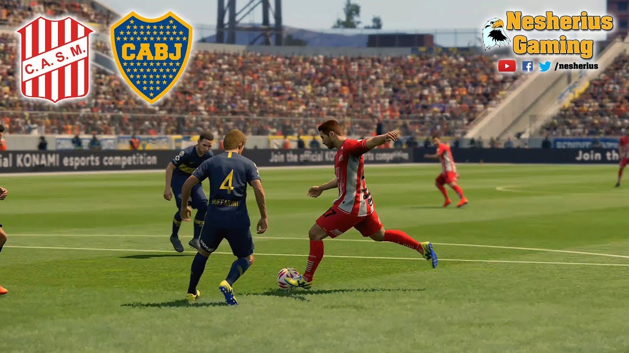 PES 2019 - San Martín (Tucumán) vs. Boca Juniors (Previa SAF 23ra Fecha)