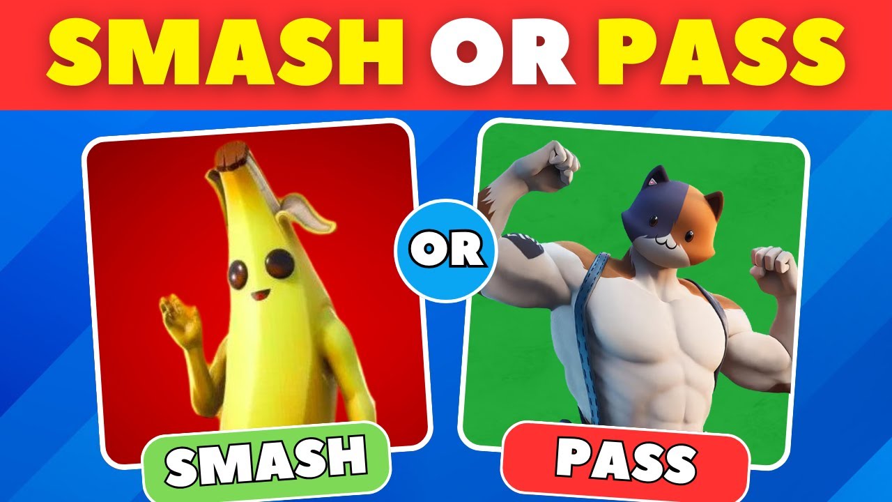 Smash or Pass 🔥 HOTTEST Fortnite Characters EVER