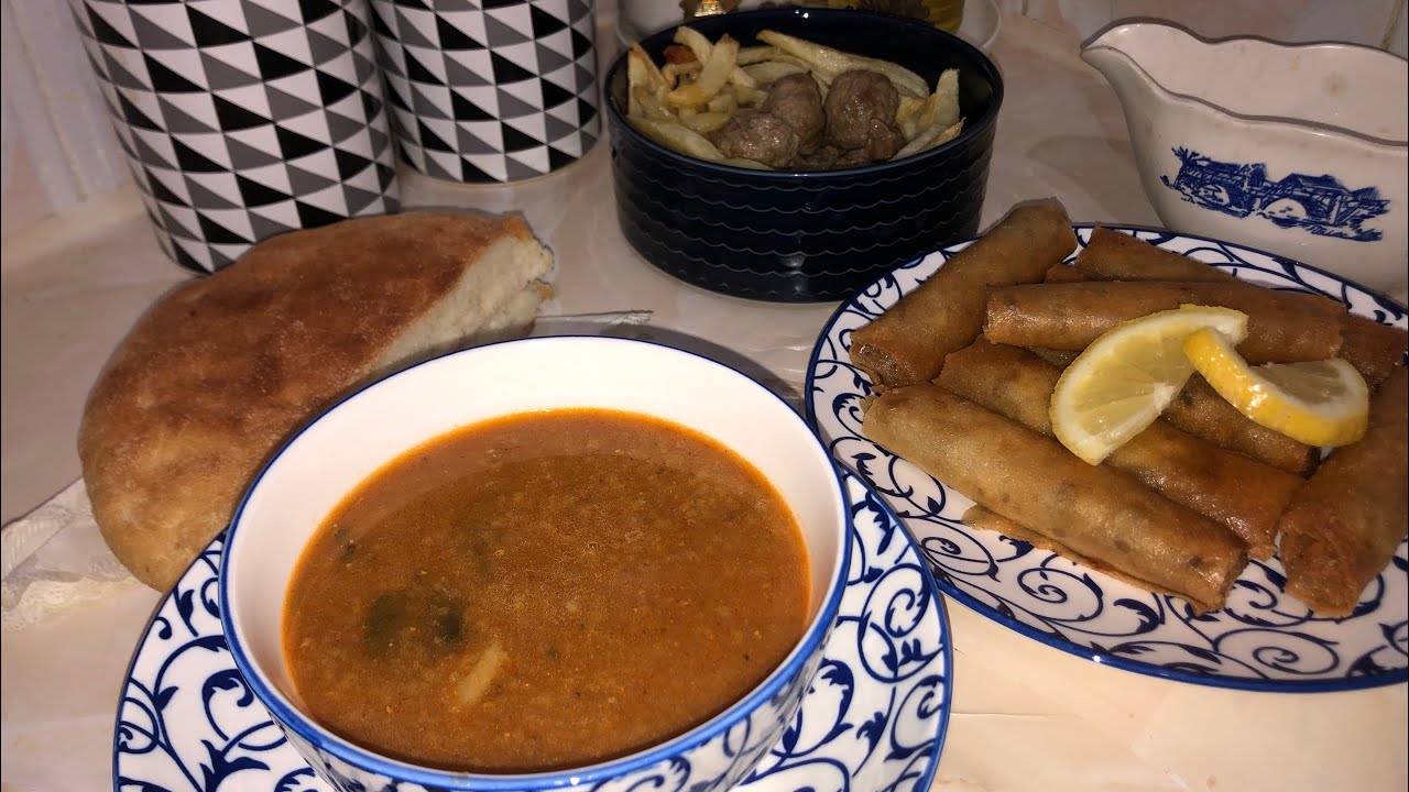 #رمضان طاولة اول رمضان  وصفات شاركتهم معاكم