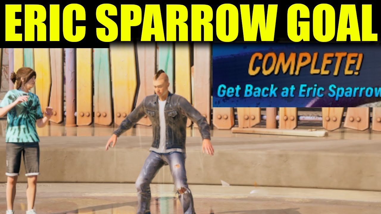 Tony Hawk Pro Skater | Get back at Eric sparrow | Waterpark