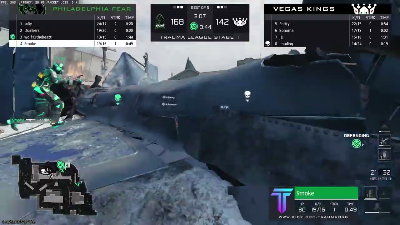 Philadelphia Fear vs Vegas Kings | Stage 1 Week 3