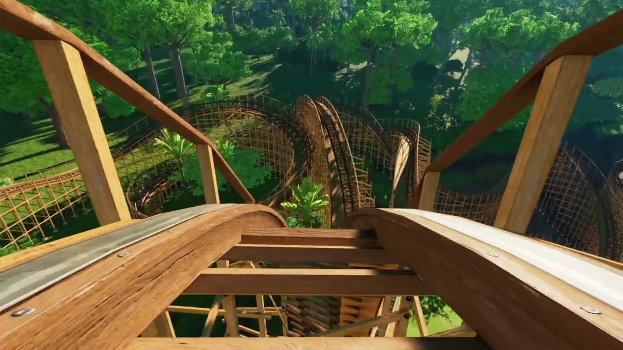 Mystical Timbers POV (Planet Coaster 2)