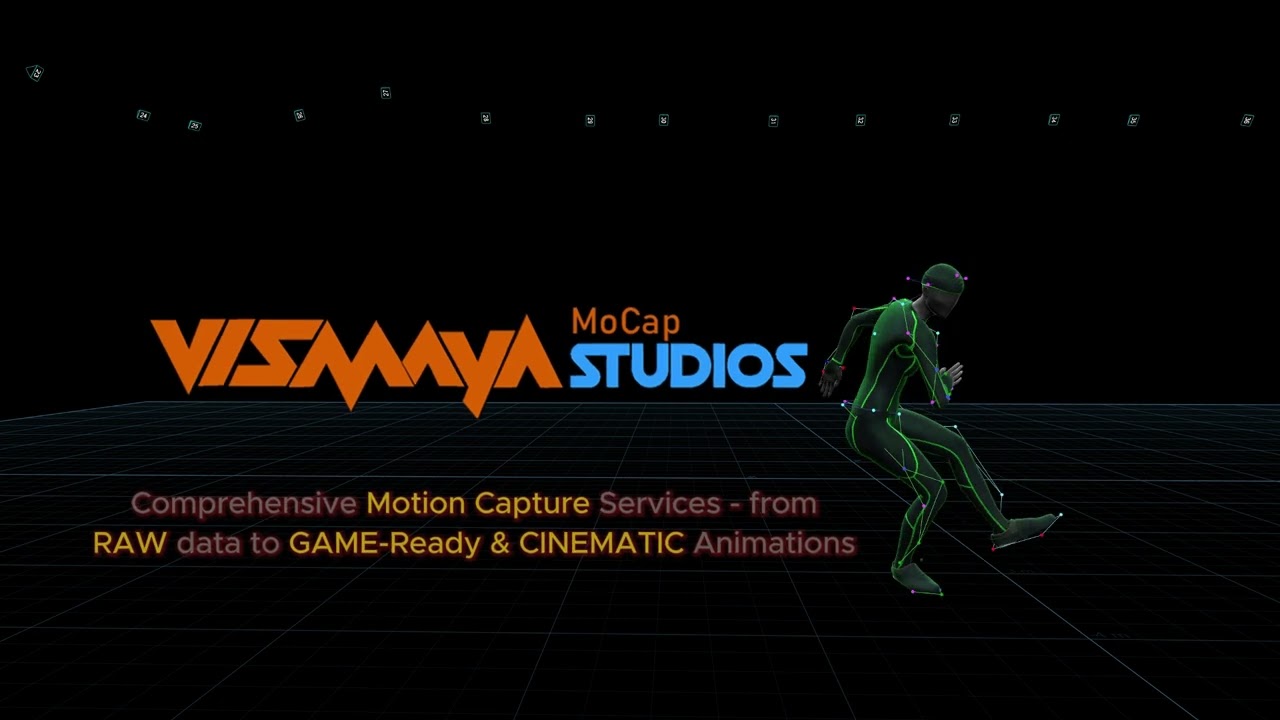 Vismaya Mocap Studio | Motion Capture Data Cleanup | OptiTrack Motive | Vicon Shogun