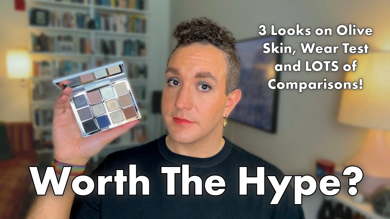 Makeup By Mario Ethereal Eyes Moonlight | Detailed Review, Swatches on Olive Skin, and 3 Looks!